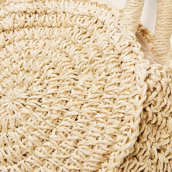 Round Woven Bag - Picture 4 of 7